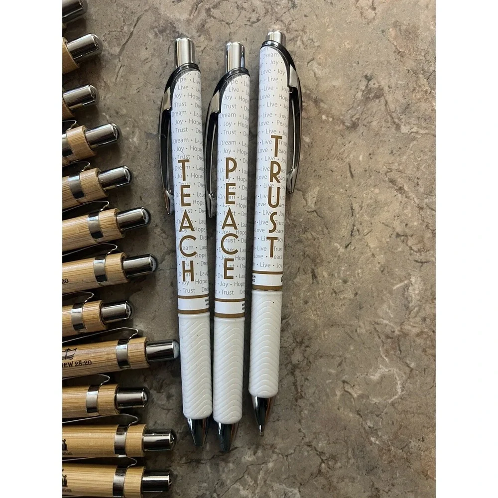 27 PCS +3 Inspirational Ballpoint  Bible Verse Pen Motivational